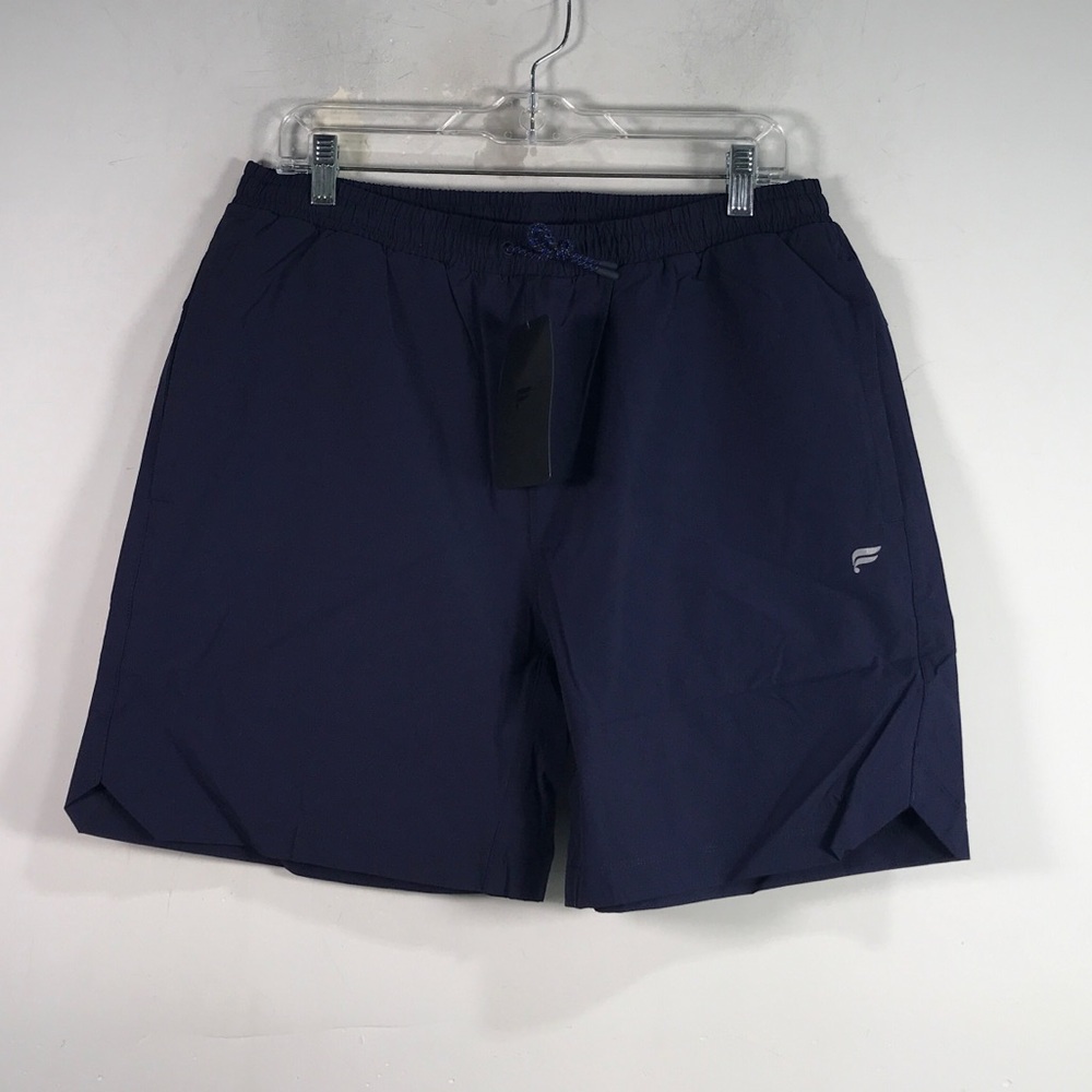 Fabletics The 7" Swim Trunk, Men's Size L - Deep Navy